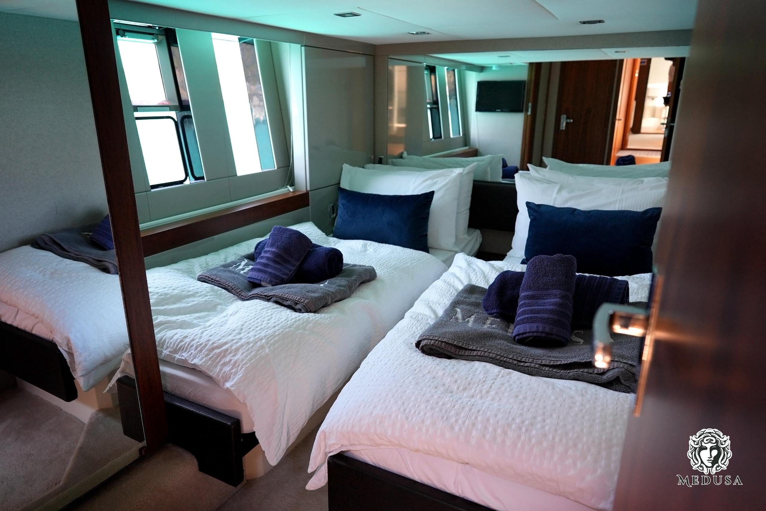 Fairline Targa MEDUSA - twin cabin made charter ready